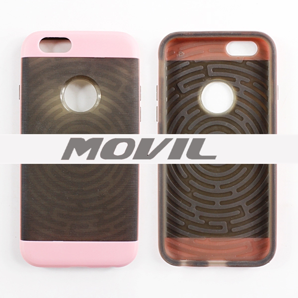 NP-2508 Frontera TPU   PC Funda para Apple iPhone 6-11